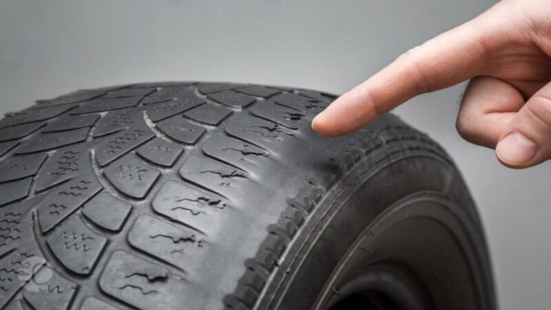 Signs of tire damage