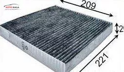 68116 34000c,فیلتر کابین سانگ یانگ کوراندو,SSANGYUNG FILTERاتوکالا Autokala