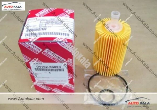04152 38020 4,فیلتر روغن تویوتا لکسوس LX570,TOYOTA FILTERاتوکالا Autokala