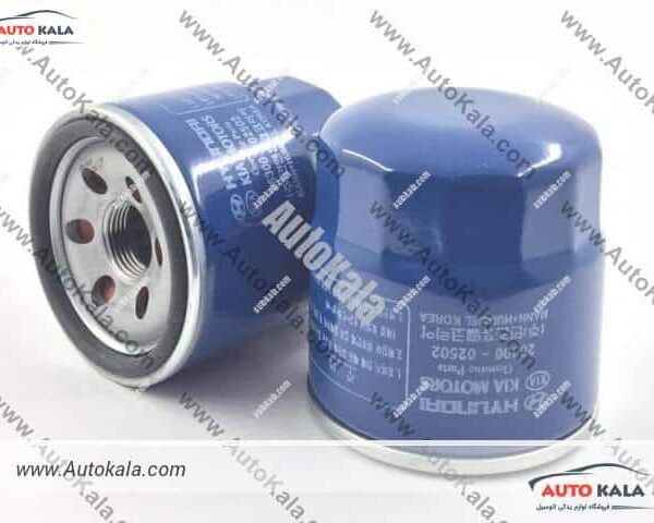 فیلتر روغن کیا پیکانتو 26300 02502a. 3 26300 02502a 3,فیلتر روغن کیا پیکانتو,HYUNDAI/KIA FILTERاتوکالا Autokala