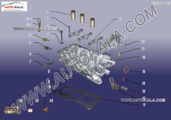 سرسيلندر كامل 530 Mvm اتوکالا Autokala