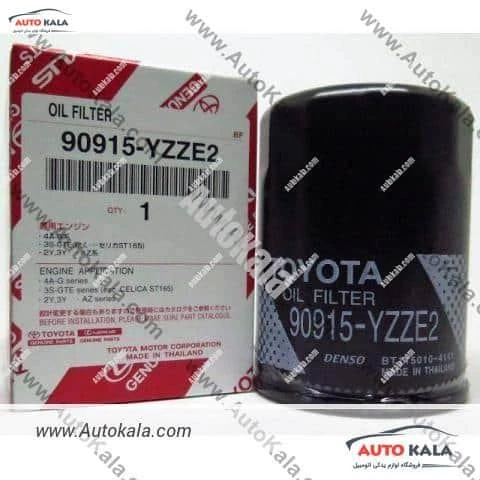90915 YZZE2 3,فیلتر روغن تویوتا کمری,TOYOTA FILTERاتوکالا Autokala
