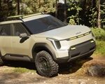 شاسی‌بلند برقی کیا Ev9 Adventure با قابلیت‌های آفرود در نمایشگاه سما 2024 + عکس اتوکالا Autokala