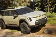 شاسی‌بلند برقی کیا Ev9 Adventure با قابلیت‌های آفرود در نمایشگاه سما 2024 + عکس اتوکالا Autokala