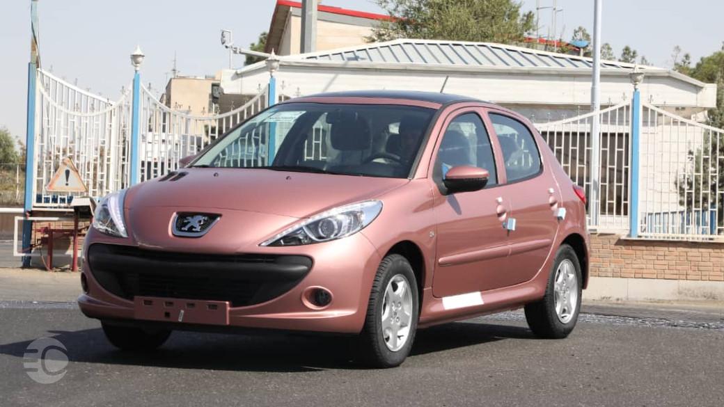 207 صورتی.jpg,مقایسه خودروهای موجود در طرح جدید ایران خودرو,اتوکالا Autokala