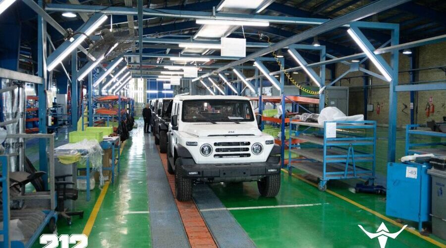 91745 jpg,خودروی ۲۱۲ خودروسازی ایلیا روی خط تولید ,اتوکالا Autokala