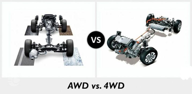 AWD vs 4WD jpg,فرق awd و 4wd چیست؟,اتوکالا Autokala