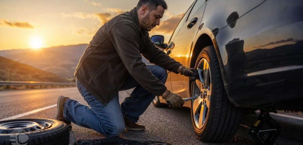 لاستیک خودرو jpg,راهنمای تعویض لاستیک خودرو و مراحل آن,اتوکالا Autokala